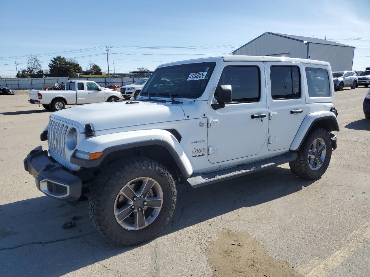 2020 Jeep Wrangler Unlimited Sahara للبيع في Nampa، ID - Rear End
