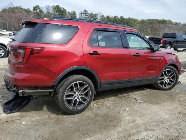  FORD EXPLORER 2017 Червоний