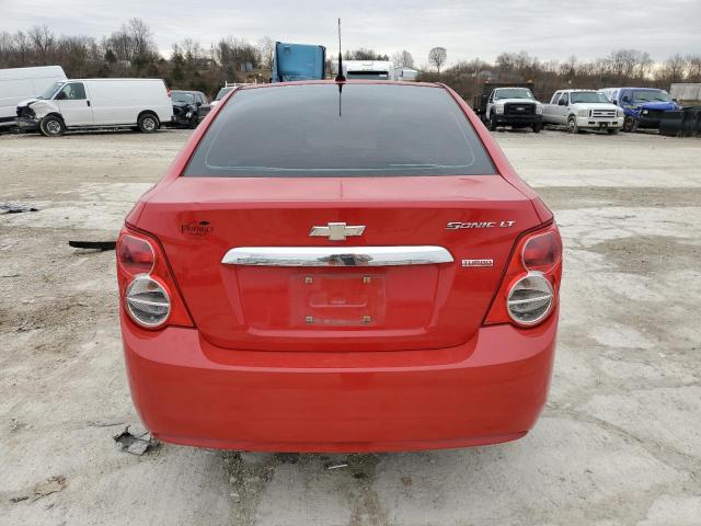  CHEVROLET SONIC 2013 Red