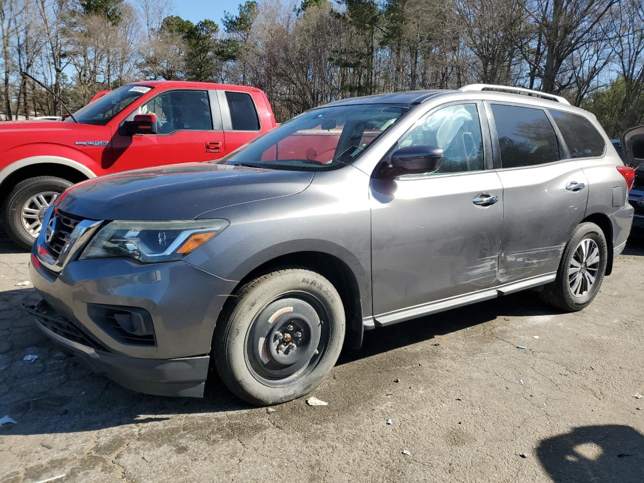 2017 Nissan Pathfinder S na sprzedaż w Austell, GA - Front End
