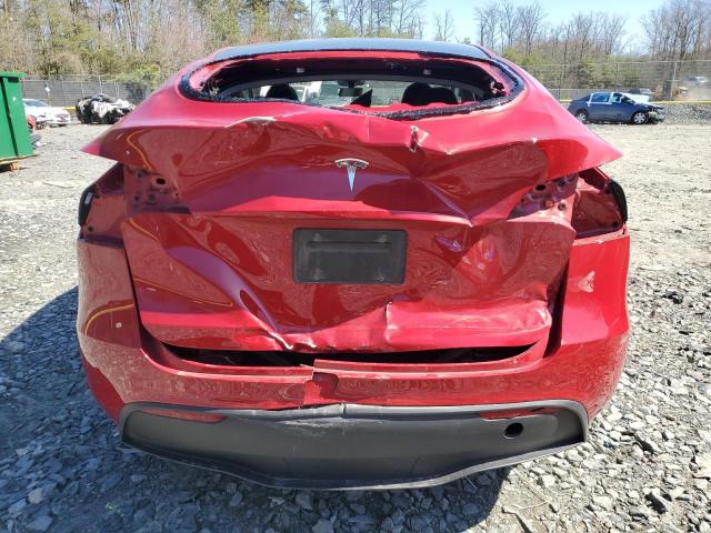  TESLA MODEL Y 2023 Червоний