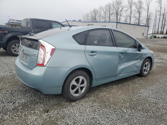  TOYOTA PRIUS 2013 Бирюзовый