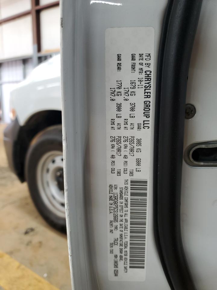 2012 Dodge Ram 1500 St VIN: 1C6RD6KP5CS126685 Lot: 48016945