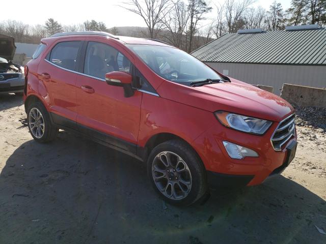 FORD ECOSPORT 2019 Czerwony