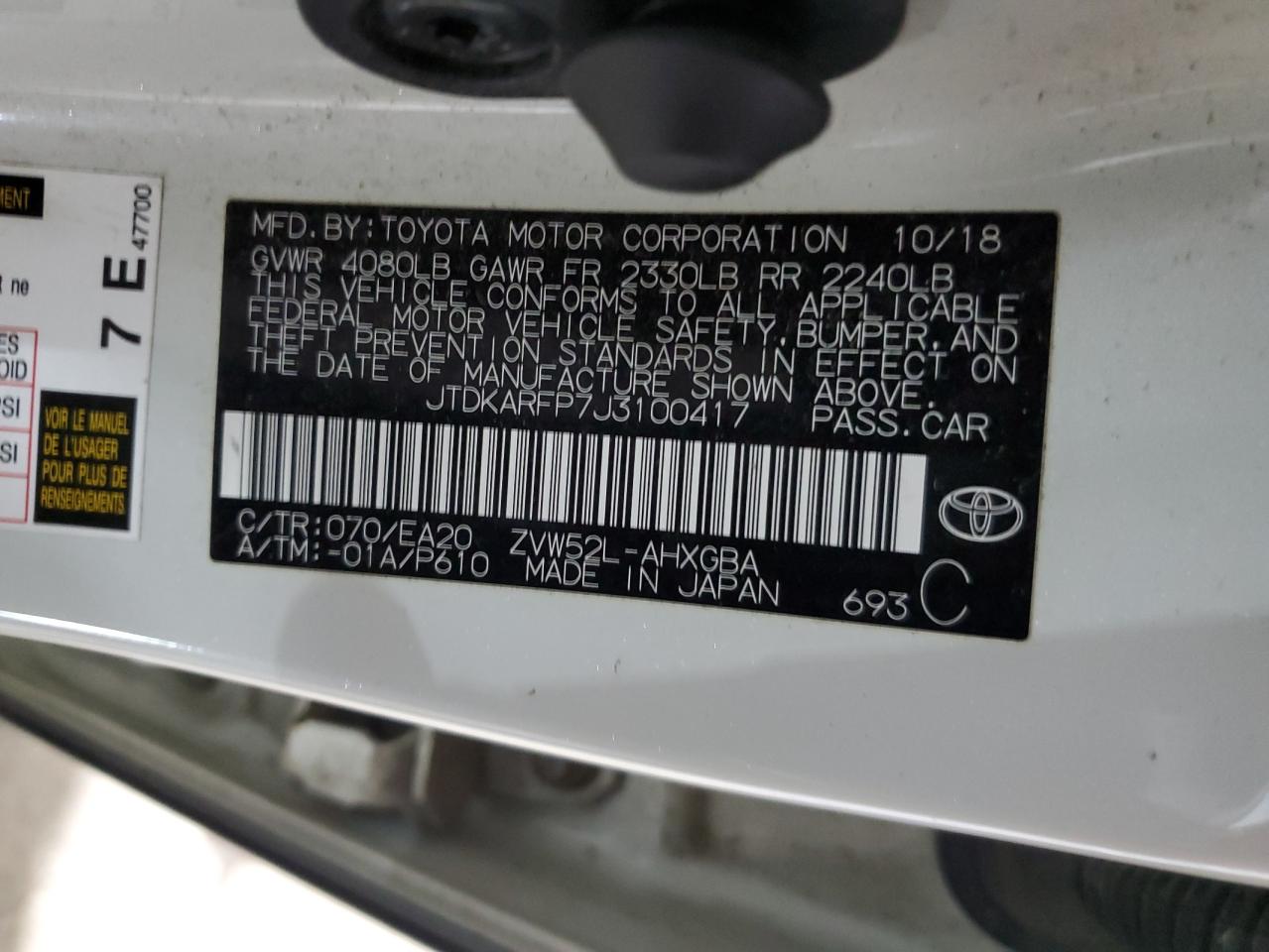 2018 Toyota Prius - Image 12