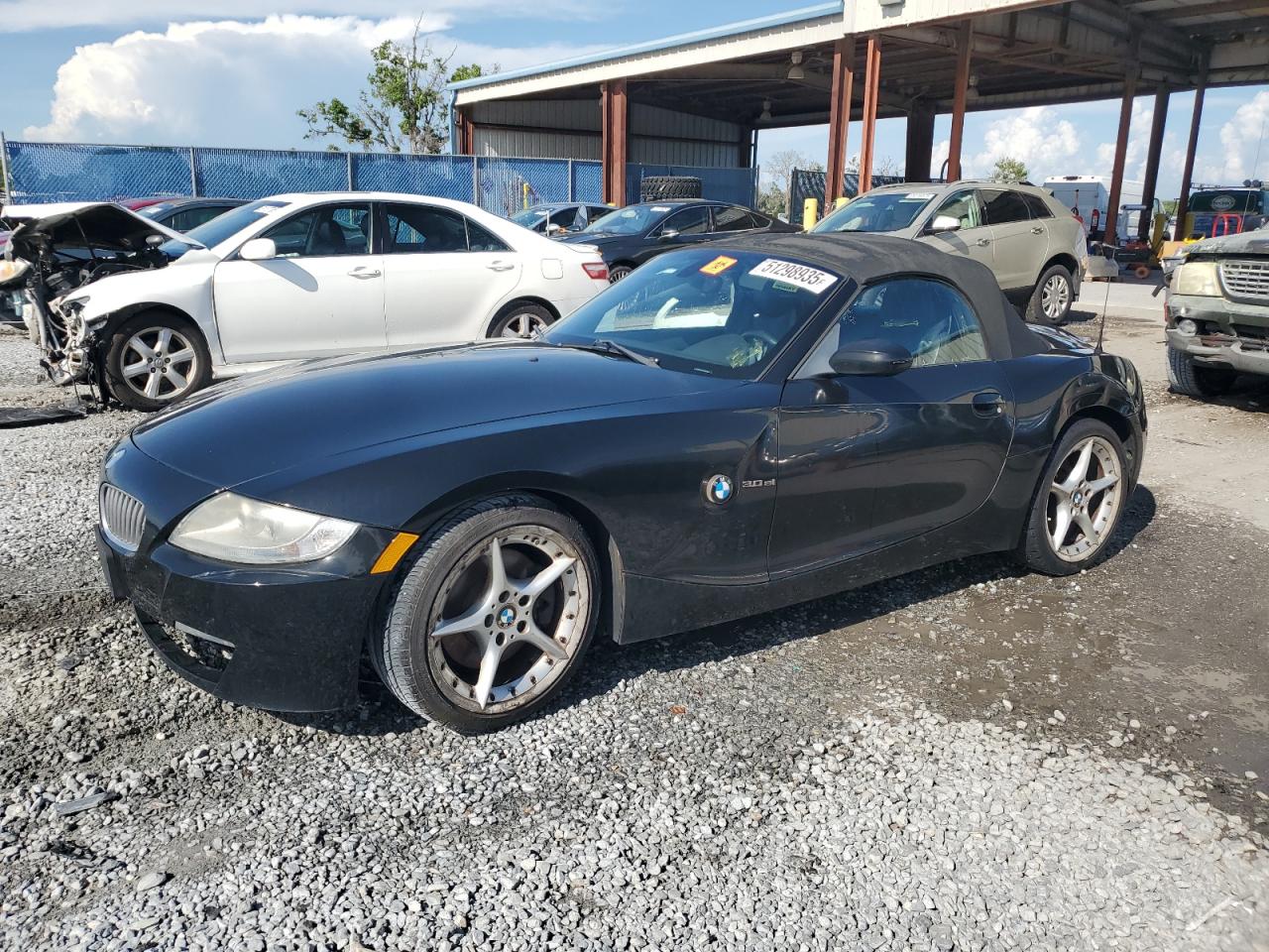 2007 Bmw Z4 3.0Si за продажба в Riverview, FL - Water/Flood