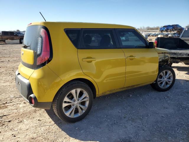  KIA SOUL 2015 Yellow