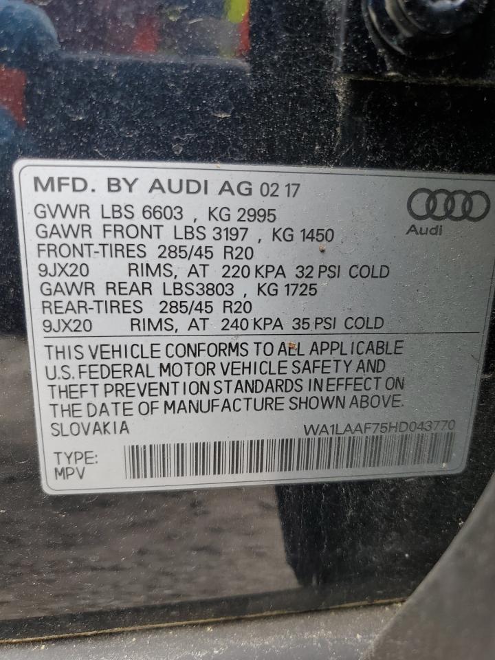 2017 Audi Q7 - Image 13