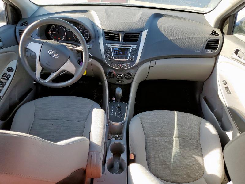  HYUNDAI ACCENT 2015 Srebrny