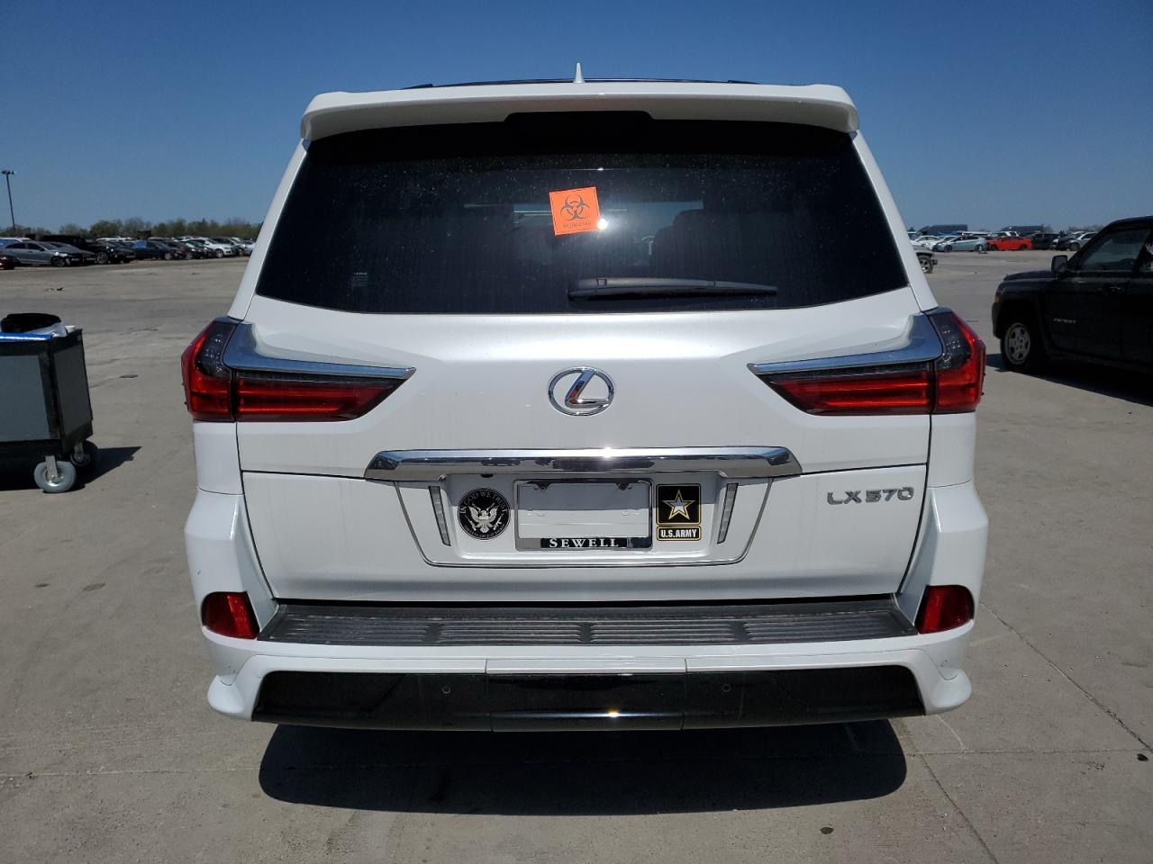 2021 Lexus Lx 570 VIN: JTJDY7AX6M4344040 Lot: 49867245