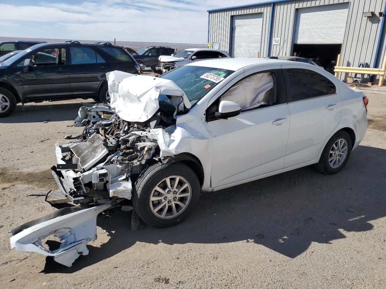 2020 Chevrolet Sonic Lt de vânzare în Albuquerque, NM - Front End