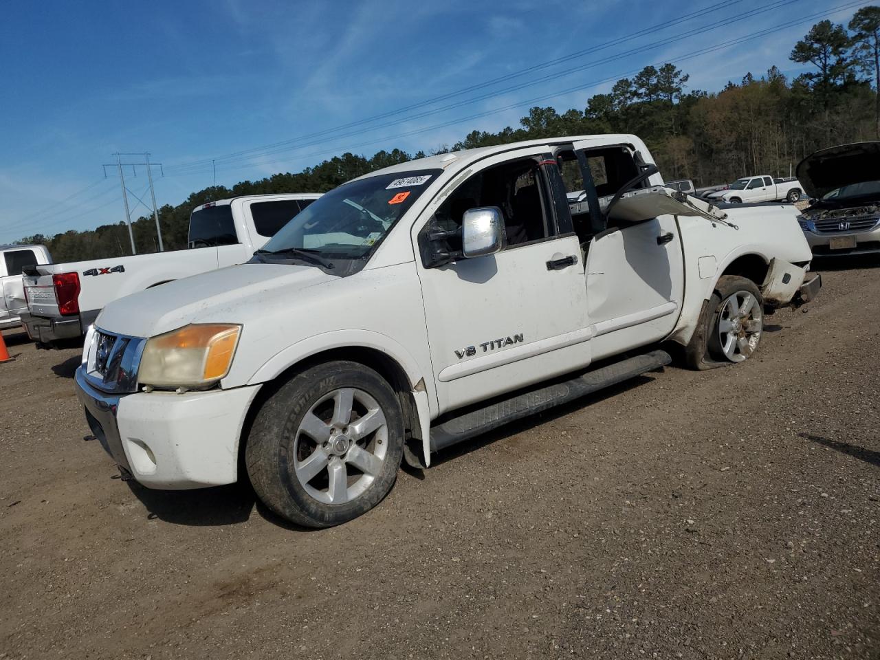2008 Nissan Titan Xe de vânzare în Greenwell Springs, LA - All Over