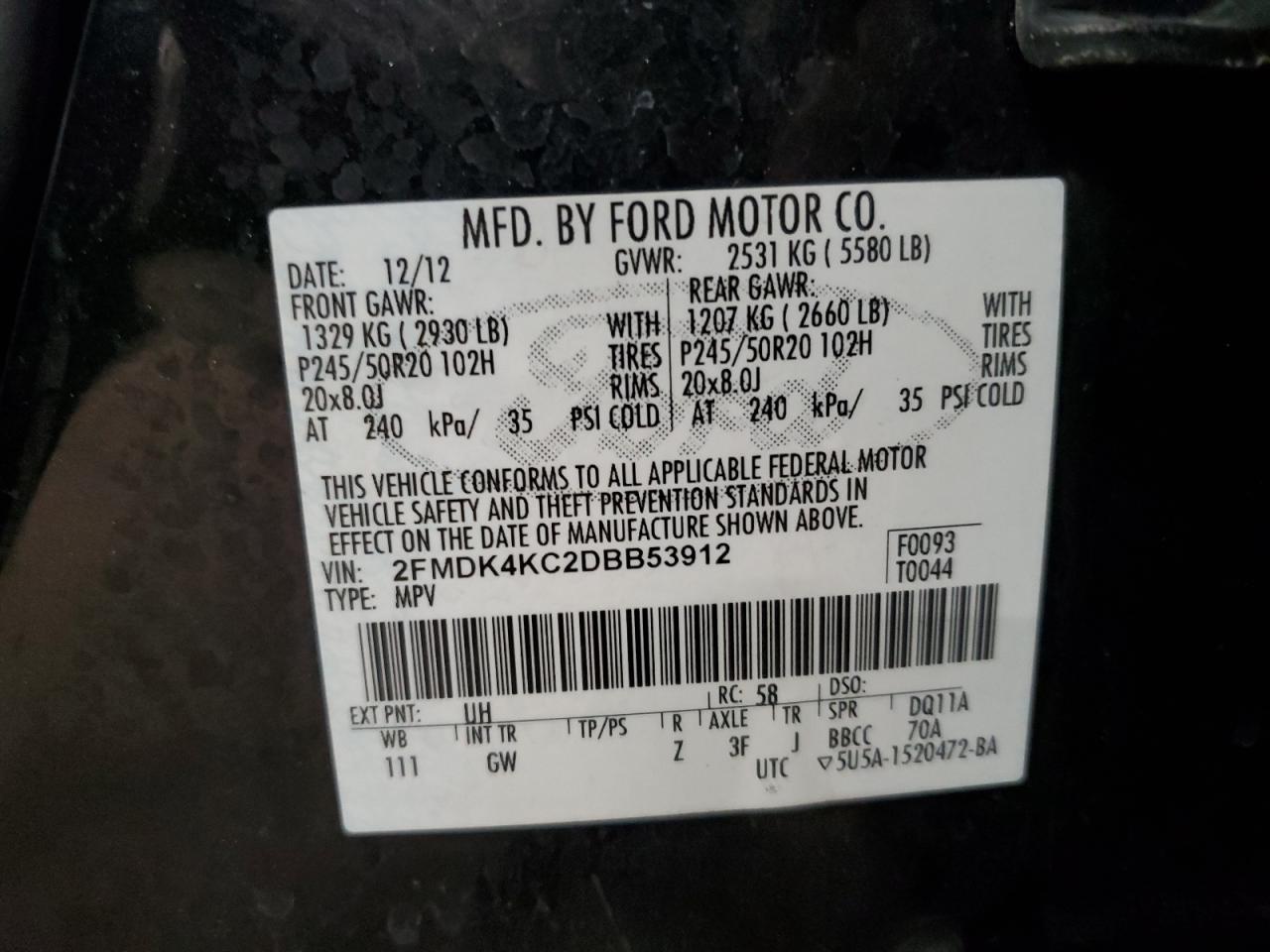 2013 Ford Edge - Image 14