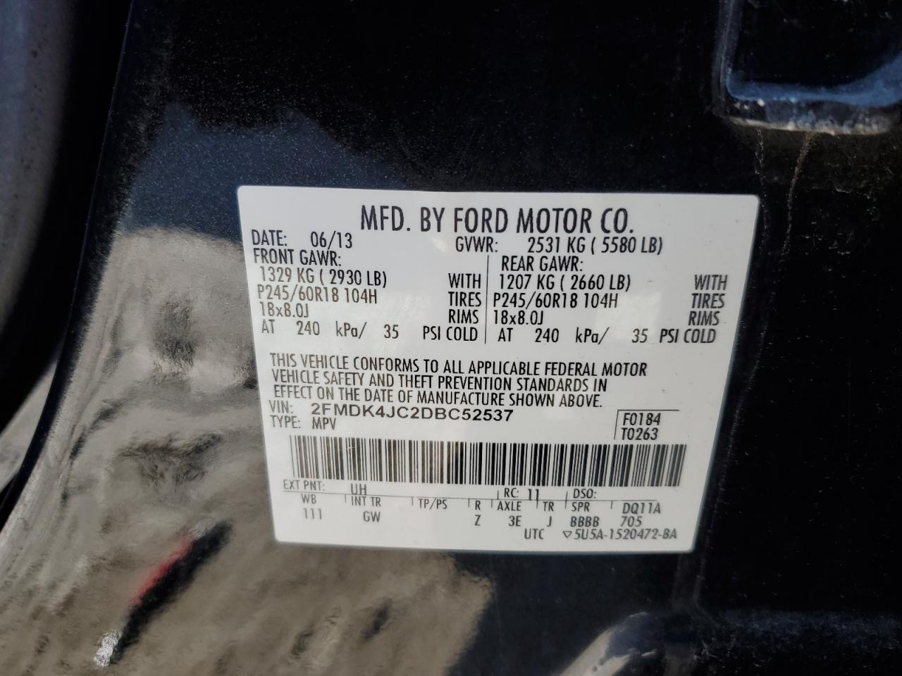 2013 Ford Edge - Image 13