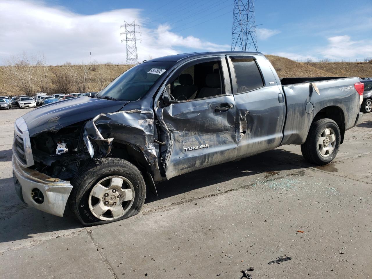 2010 Toyota Tundra Double Cab Sr5 للبيع في Littleton، CO - Front End