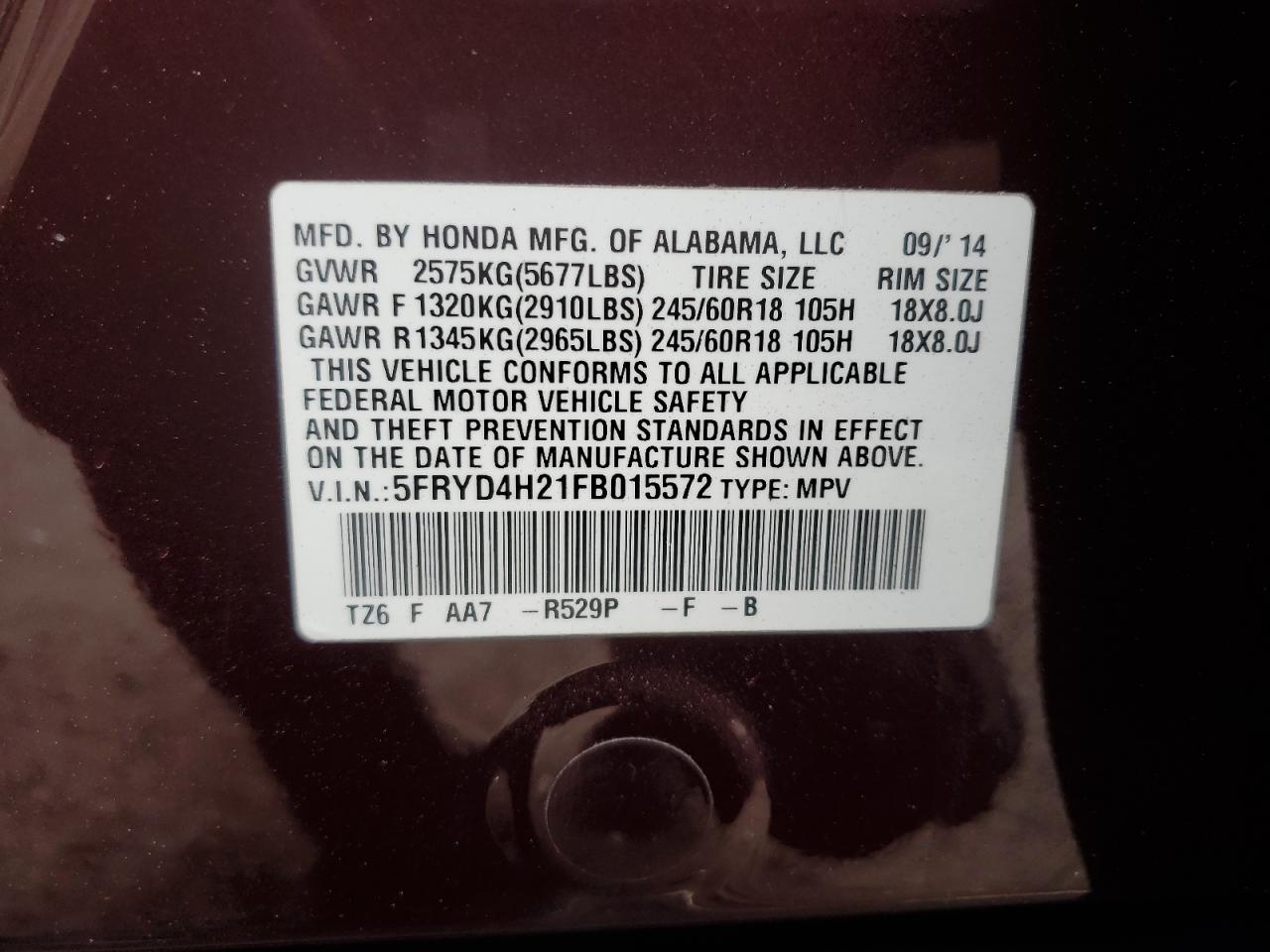 2015 Acura MDX - Image 15