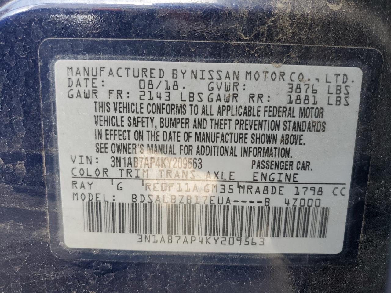 2019 Nissan Sentra - Image 14