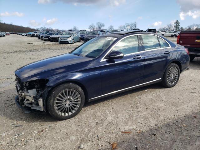  MERCEDES-BENZ C-CLASS 2015 Blue