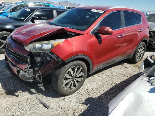  KIA SPORTAGE 2017 Червоний