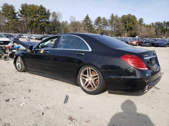 Sedans MERCEDES-BENZ S-CLASS 2016 Czarny