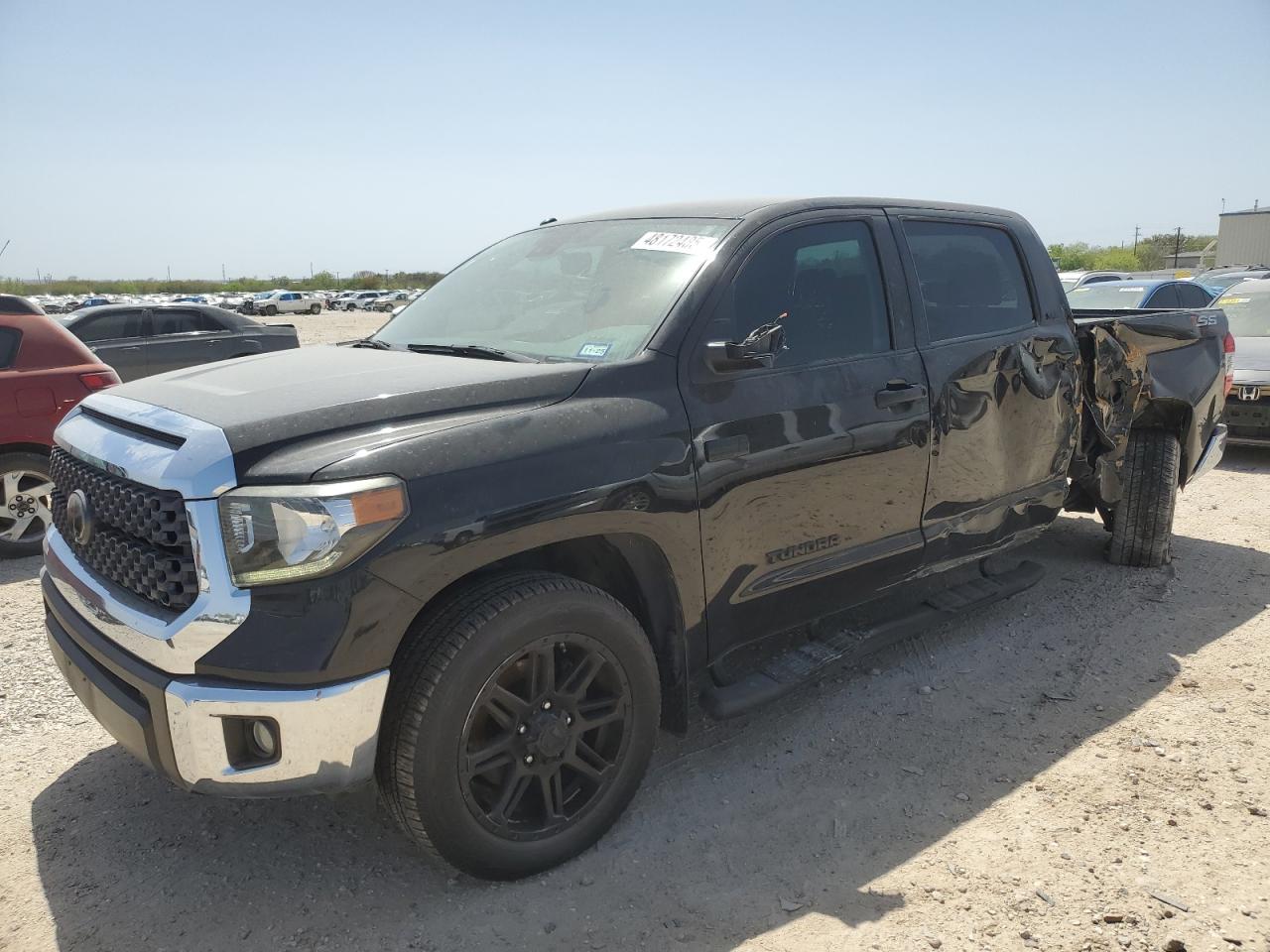 2019 Toyota Tundra Crewmax Sr5 продається в San Antonio, TX - Rear End