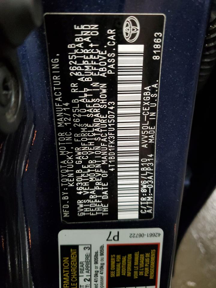 2015 Toyota Camry - Image 13
