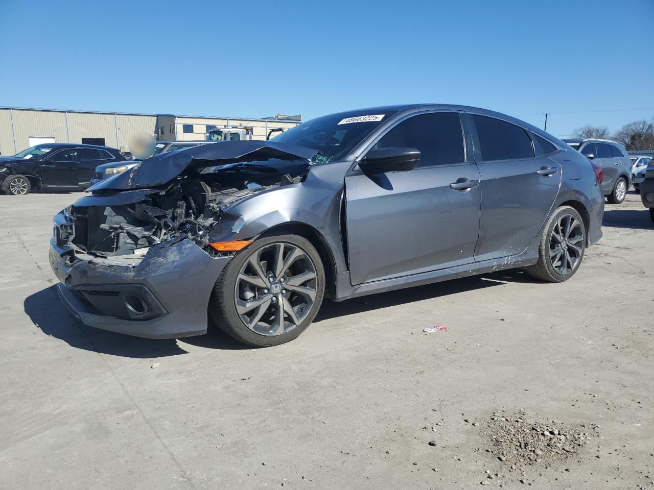 2020 Honda Civic Sport იყიდება Wilmer-ში, TX - Front End