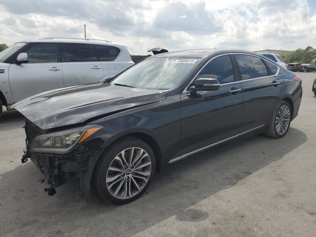2017 Genesis G80 Base იყიდება Orlando-ში, FL - Front End