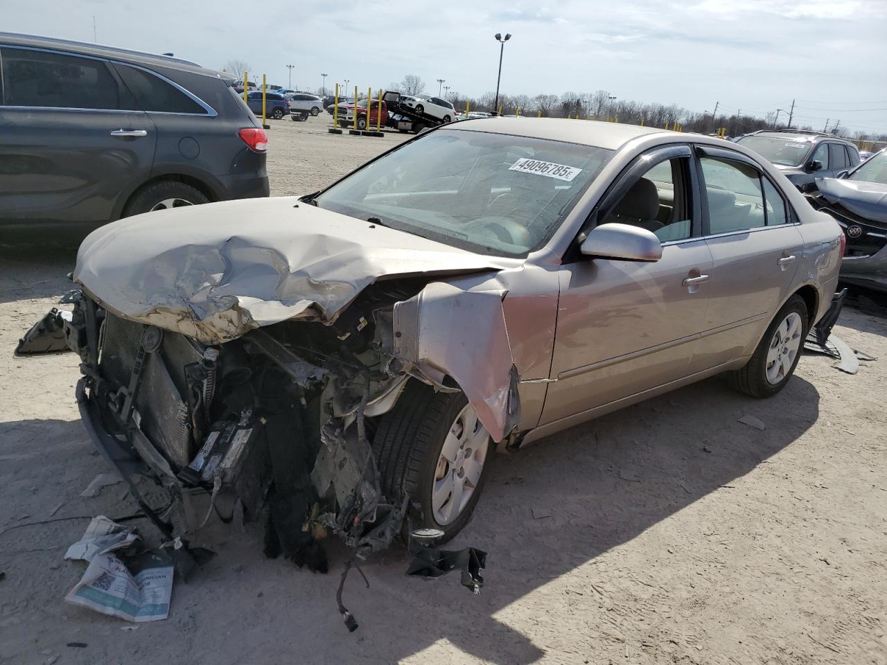 2007 Hyundai Sonata Gls за продажба в Indianapolis, IN - Front End