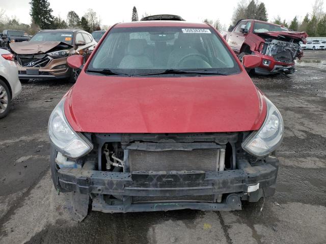  HYUNDAI ACCENT 2013 Червоний