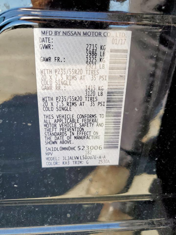 2017 Infiniti QX60 - Image 13