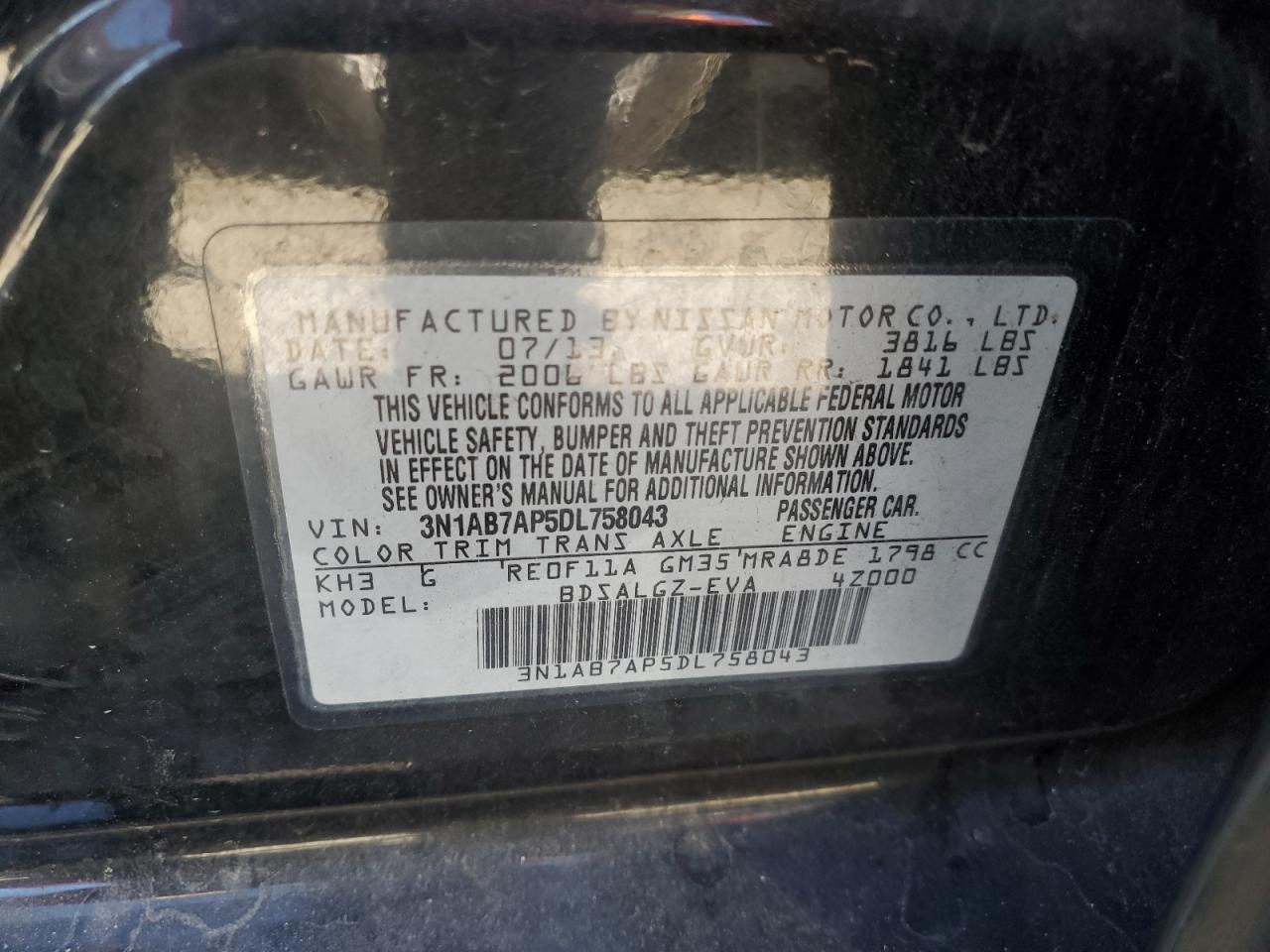 2013 Nissan Sentra - Image 12