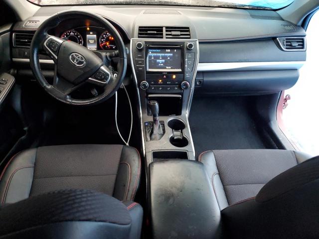 TOYOTA CAMRY 2016 Czerwony