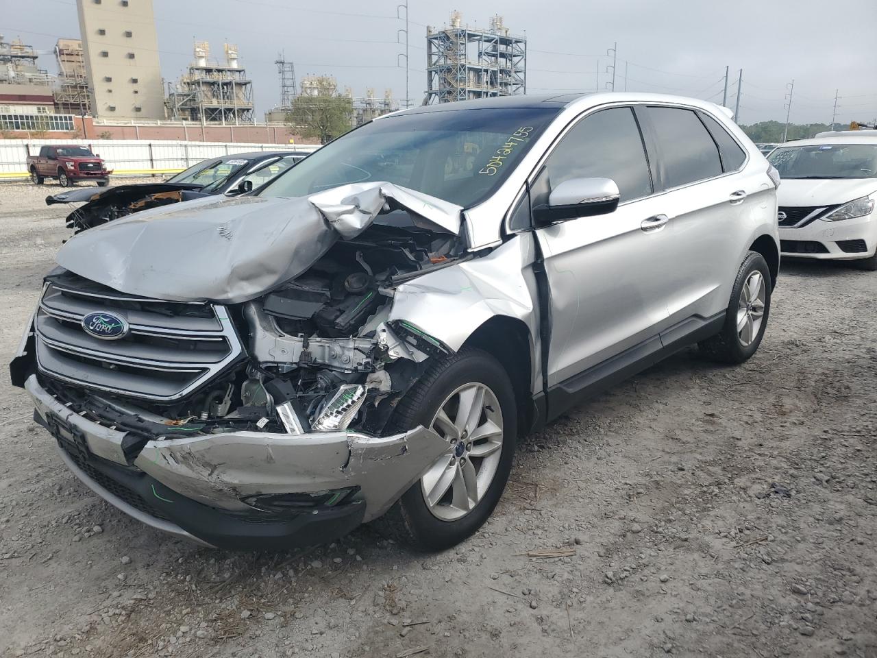 2016 Ford Edge Sel en Venta en New Orleans, LA - Front End