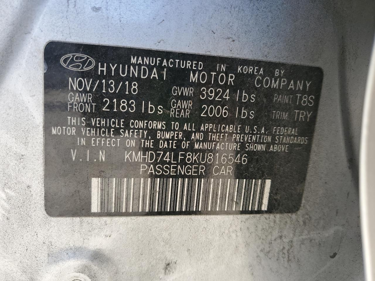 2019 Hyundai Elantra - Image 14