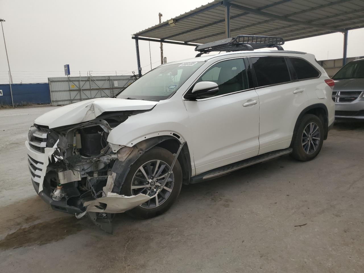 2017 Toyota Highlander Se за продажба в Anthony, TX - Front End