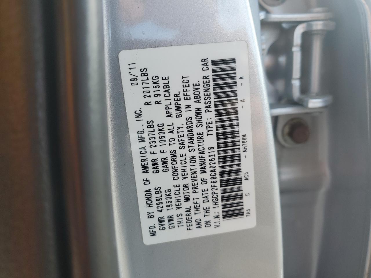 2012 Honda Accord - Image 14