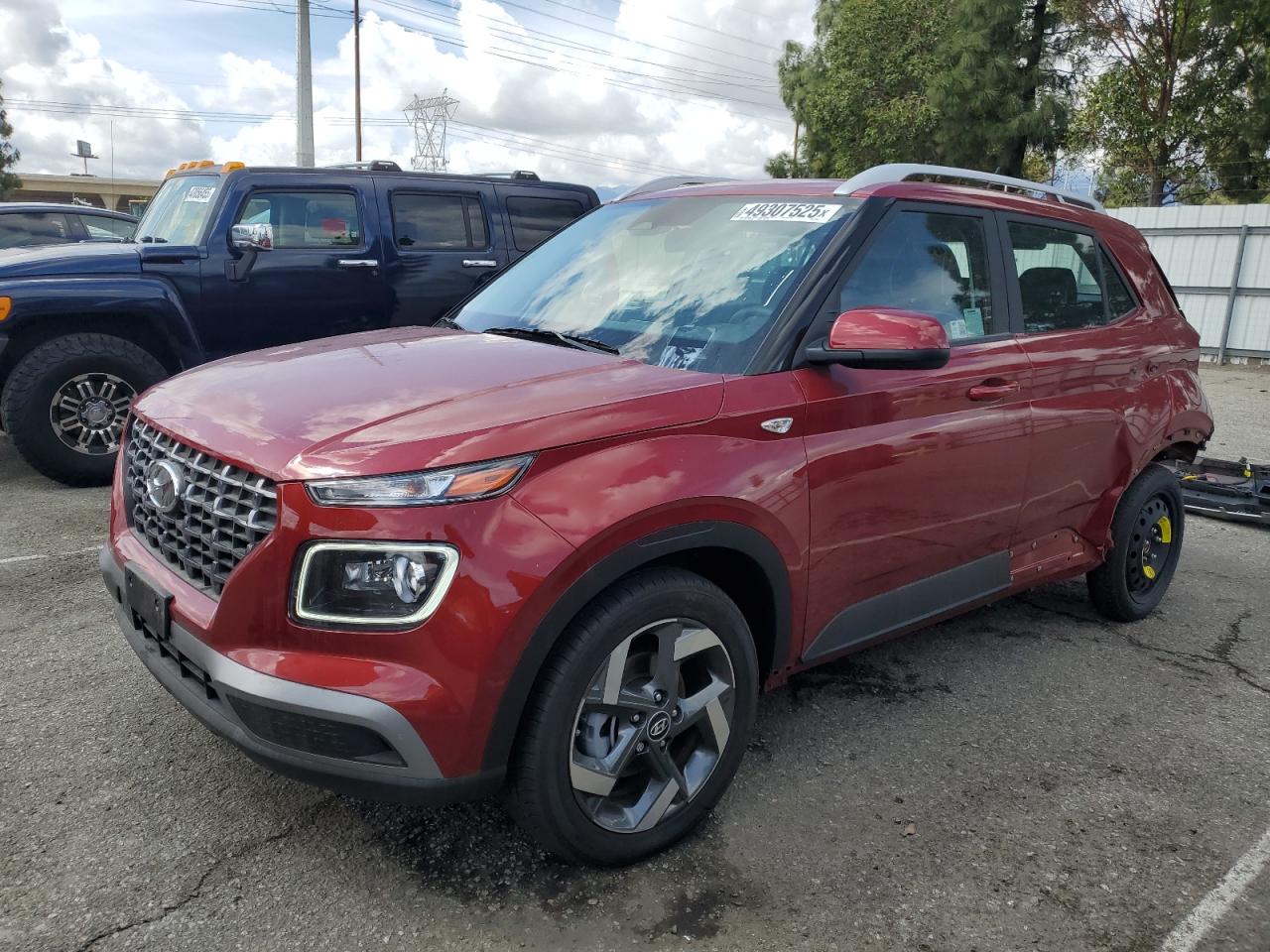 2024 Hyundai Venue Sel للبيع في Rancho Cucamonga، CA - Rear End