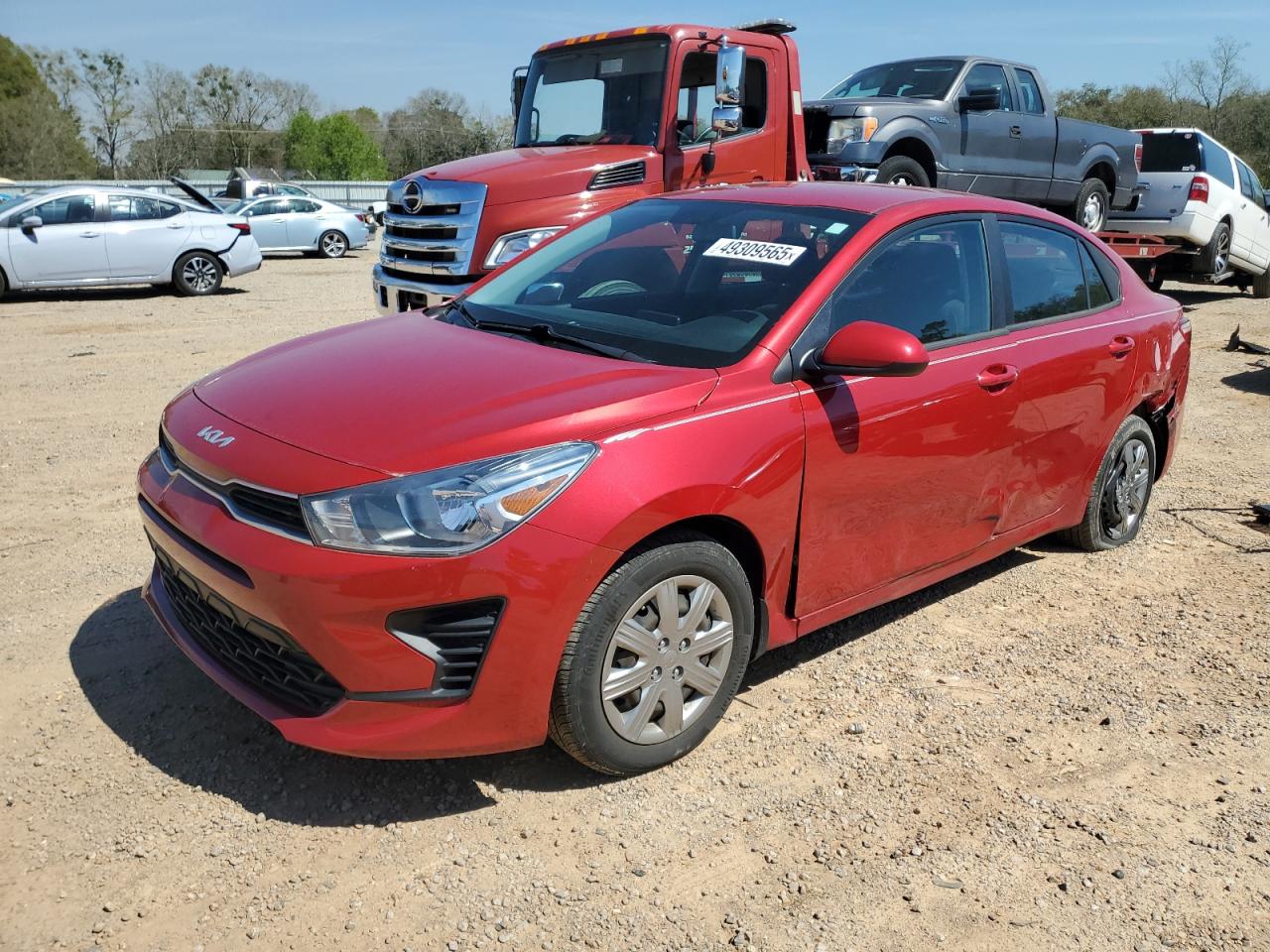 2022 Kia Rio Lx for Sale in Theodore, AL - Side