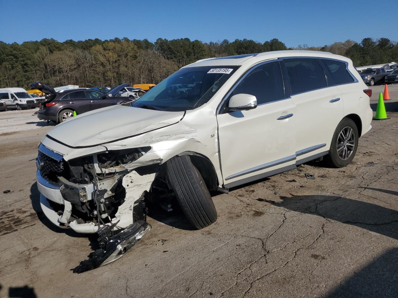 2016 Infiniti Qx60 за продажба в Florence, MS - Front End