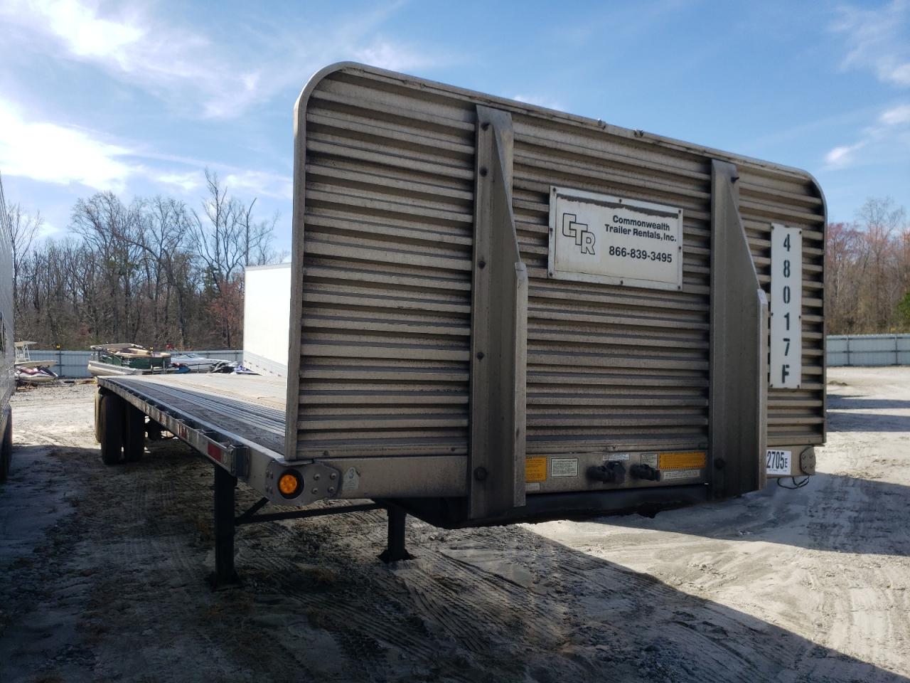 2010 Utility Flatbed Trailer for Sale in Spartanburg, SC - Frame Damage