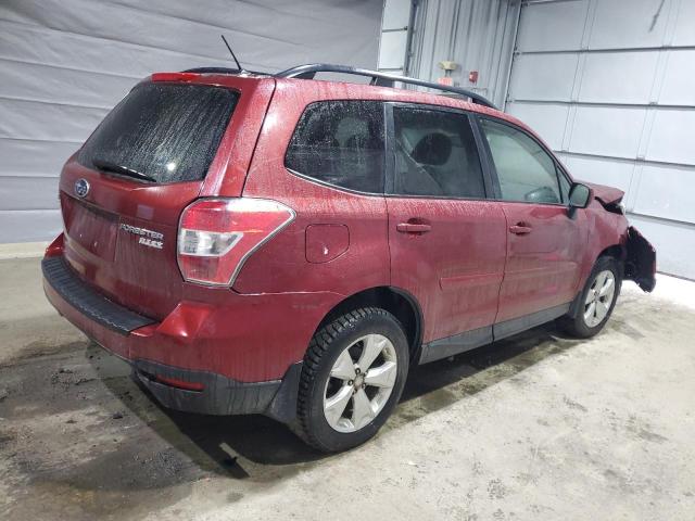 Parquets SUBARU FORESTER 2014 Czerwony
