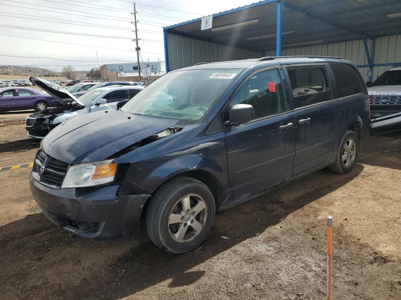 2008 Dodge Grand Caravan Se للبيع في Colorado Springs، CO - Front End