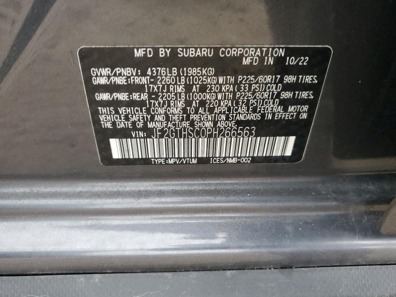 2023 Subaru XV - Image 12