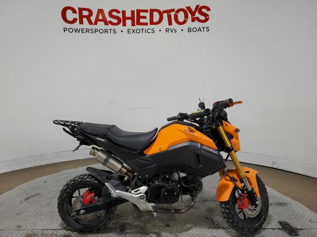 2019 HONDA GROM 125 for sale at Copart TX - CRASHEDTOYS DALLAS