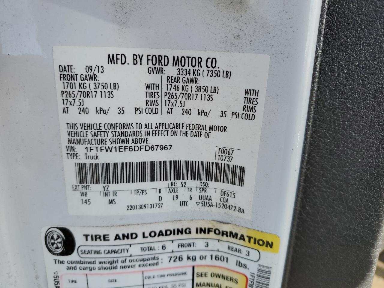 2013 Ford F-150 - Image 14