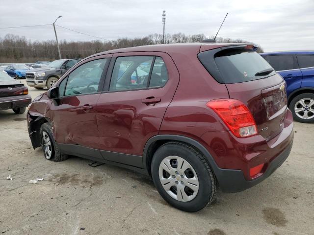 Parquets CHEVROLET TRAX 2017 Burgundy