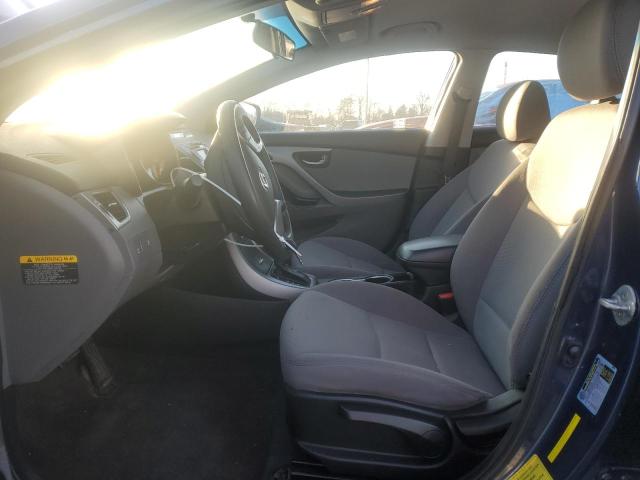  HYUNDAI ELANTRA 2016 Blue