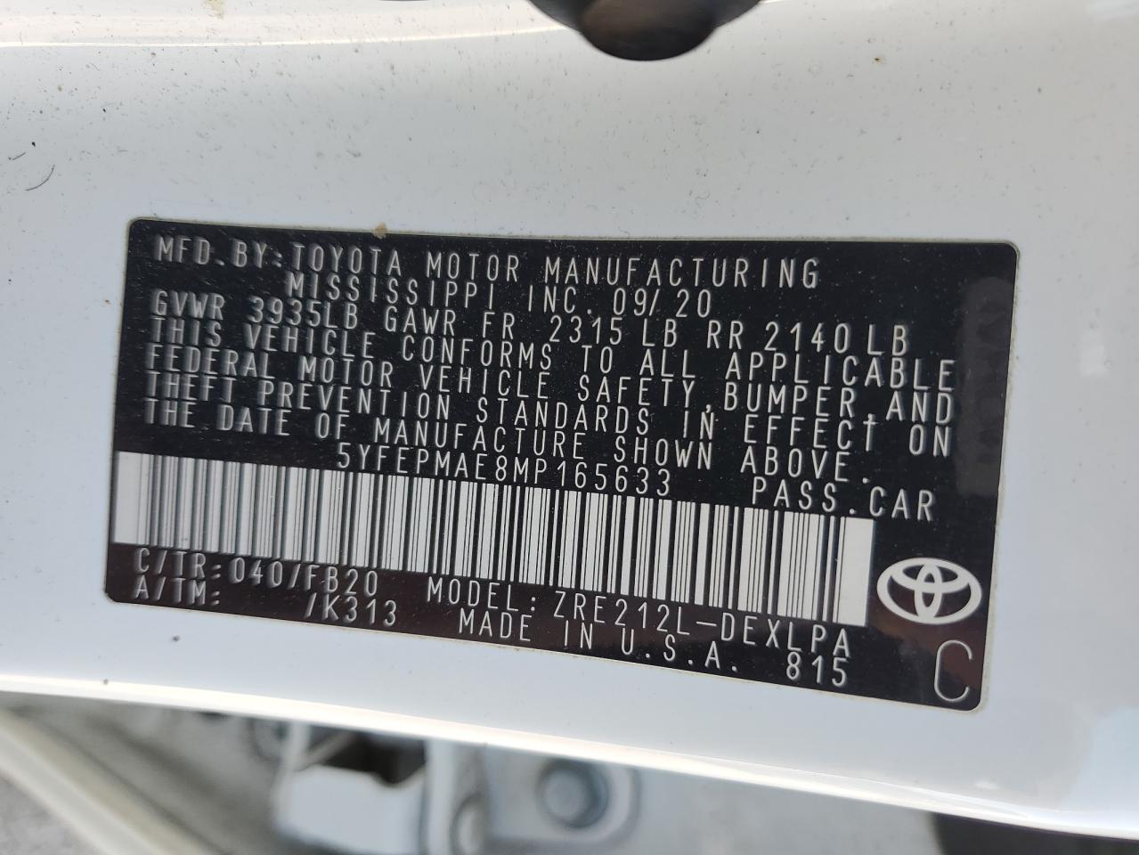2021 Toyota Corolla - Image 15