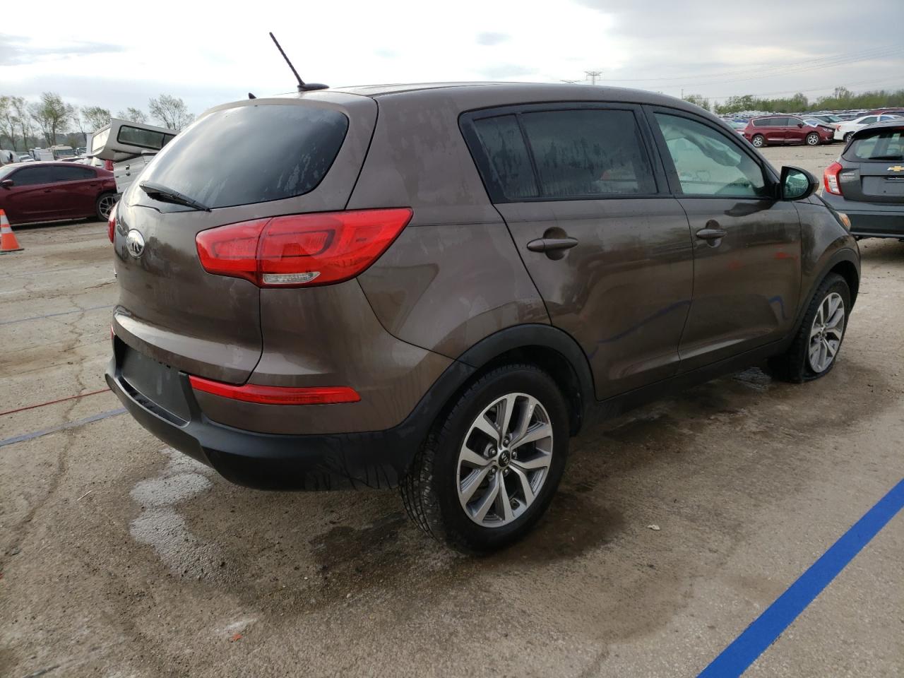 2015 Kia Sportage Lx VIN: KNDPB3AC2F7676906 Lot: 49371093